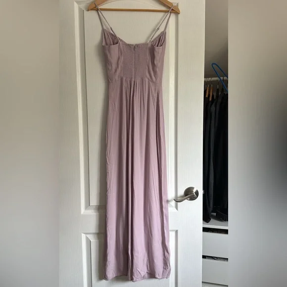 Wilfred Purple Jumpsuit with Straight-Leg Silhouette - Picture 5 of 5